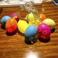 thumbnail image 3 of Eggs String Lights Battery Operated 10 ft 20 LED Fairy String Lights for Decor Party Home Indoor Outdoor Garden Decorations, 3 of 8