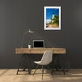 thumbnail image 3 of Hausenflock, Alan 13x18 White Modern Wood Framed Museum Art Print Titled - Cape Florida Lighthouse III, 3 of 4