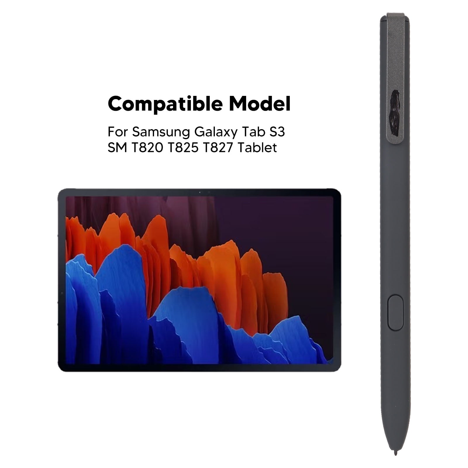 Stylet De Remplacement Pour Tab S3 SM T820 T825 T827, Pointe De Disque Haute Sensibilité & Capacitif Stylet Écran Tactile