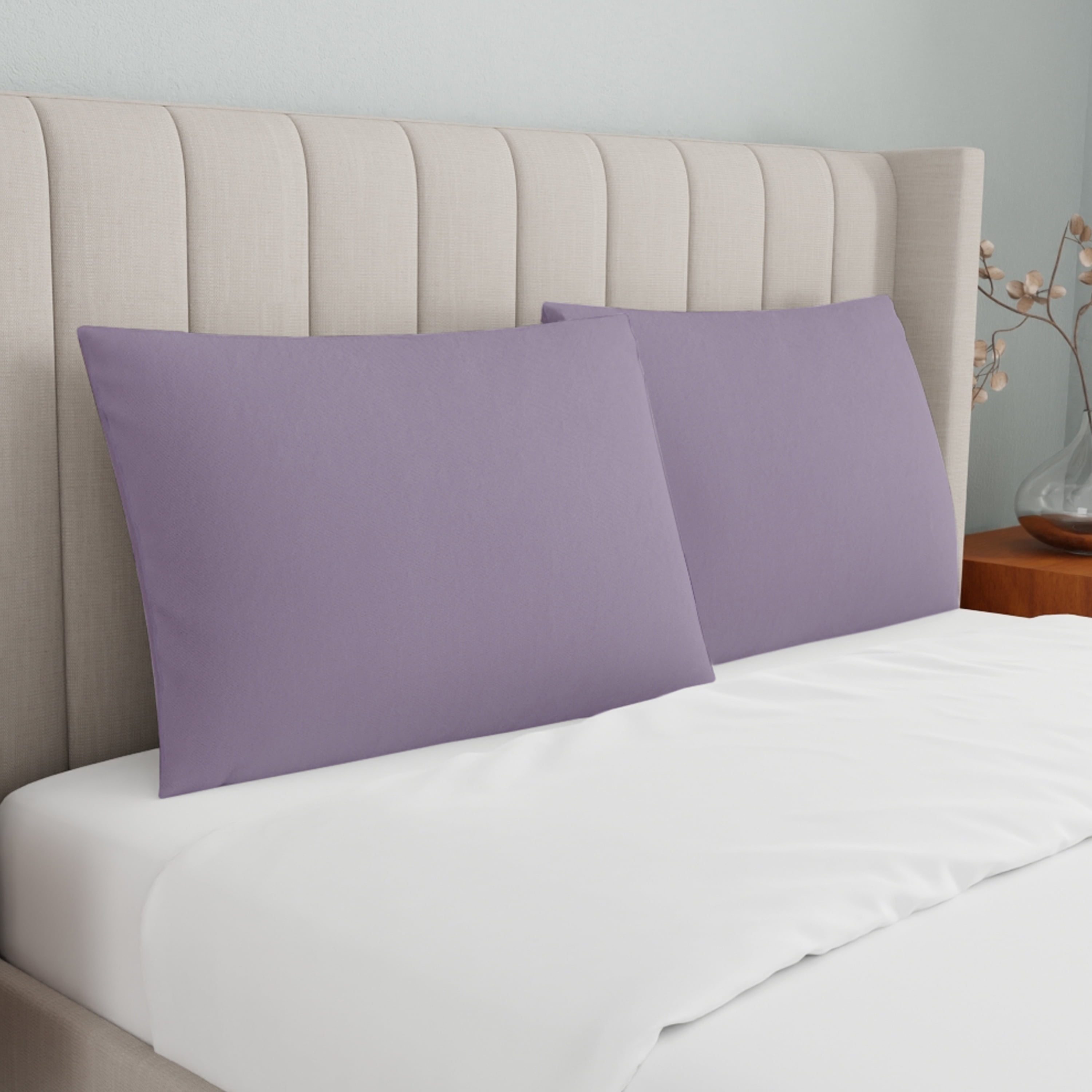 Mainstays Memory Foam Bed Pillow, Standard/Queen, 2 Pack