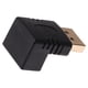 thumbnail image 2 of Methold Mini adaptador de ángulo de 90 grados hacia abajo Conector de cable convertidor de conector en ángulo izquierdo y derecho DP de 270 Type3 NO3, 2 of 6