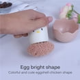 thumbnail image 3 of Cepillo De Limpieza En Forma De Cáscara De Huevo Espuma Rápida Utensilios De Cocina De Nanofibra Herramienta De Lavado Cepillo De Limpieza De Ollas Desmontable Con Mango Cómodo seitruly HA025849-01, 3 of 7