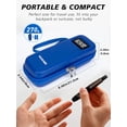 thumbnail image 2 of YOUSHARES Insulin Cooler Travel Case with Temperature Display - Refrigerated Medicine Cooling Bag with 2 TSA Approved Ice Pack, Medication Pen Diabetic Supplies Organizer for Trip and Daily(Blue), 2 of 7