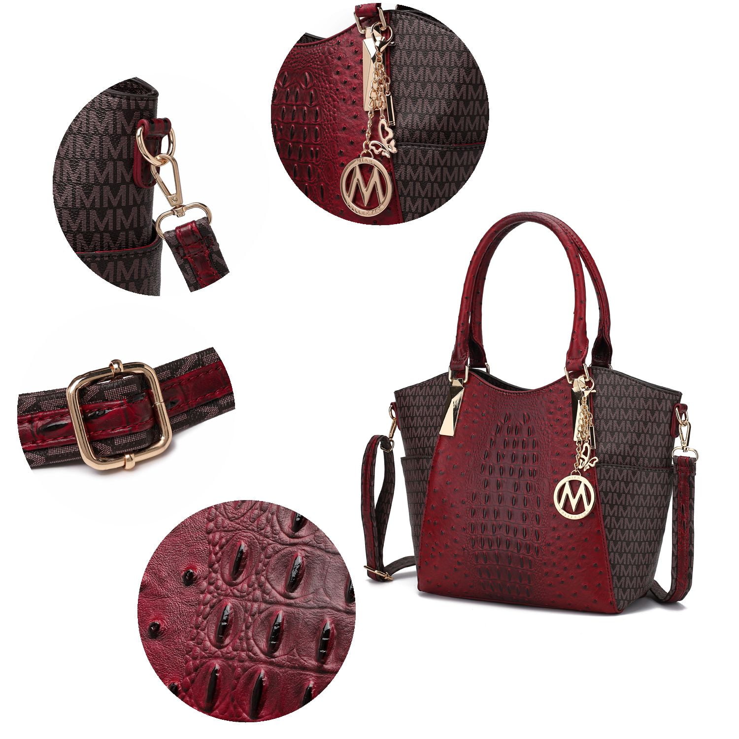 MKF Collection Kissaten Milan M Signature Tote Handbag by Mia K. - Yahoo  Shopping