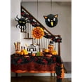 thumbnail image 2 of Stijggn Black Maple Leaf Garland Flower Garland Realistic Halloween Hanging Fall Leaves Vines, Artificial Decorations Leaves Garlands Decor for Home Wedding Fireplace Party Halloween, 2 of 5