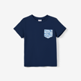 thumbnail image 2 of PatPat Family Matching Ditsy Floral Split Neck Ruched Bust Strap Dress and Navy Blue Tee Sets, 2 of 4