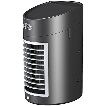 Battery Operated Kool-Down Mini Evaporative Air Cooler w/ Quiet 2 Speed Fan, Don't waste time and comfort on clunky fans that simply push around the hot,.., By Jobar (Best Quiet Portable Air Conditioner)