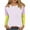 Purple, variant on Sweatshirts for Women Plus Size Clearance Casual Patchwork Round Neck Long Sleeved T-shirt Loose Top Blue L