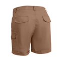 thumbnail image 5 of Women's Cargo Shorts with Pocket Design, Heavy-Duty Button Closure - Summer Hiking & Outdoor Casual Shorts, Durable Stretch Fabric for Active Lifestyle,Khaki 2XL, 5 of 5