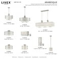thumbnail image 5 of Arabesque 3 Light Ceiling Mount, 5 of 13