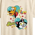 thumbnail image 3 of Disney - Pluto And Figaro - Women's Short Sleeve Graphic T-Shirt, 3 of 5