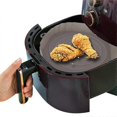 thumbnail image 5 of 20cm Air Fryers Oven Baking Tray Fried Chicken Basket Mat Airfryer Silicone Pot Round Replacemen Pa, 5 of 5