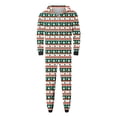 thumbnail image 2 of Pyjamas Assortis Parent-Enfant Ensemble de Noël Chaud Imprimé Tenue d'Intérieur Pyjama à Capuche Combinaison pour Papas Pyjamas de Noël en Liquidation, 2 of 6