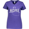 thumbnail image 3 of Inktastic It's Home- State of Oklahoma outline Women's V-Neck T-Shirt, 3 of 5