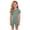 Green, variant on larppty Girls Shorts Set 2‑Piece Ribbed Knit Summer Outfit Short Sleeve Top & Elastic Waist Shorts Casual Playwear(Yellow, 2-3 Years)