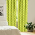 thumbnail image 3 of Ambesonne Lime Green Window Curtains, Lemon Lime Pop Art, Each 28" W x 95" L, Yellow Lime Green, 3 of 5