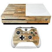 MightySkins MIXBONES-Reclaimed Wood Skin Decal Wrap for Microsoft Xbox One S - Reclaimed Wood