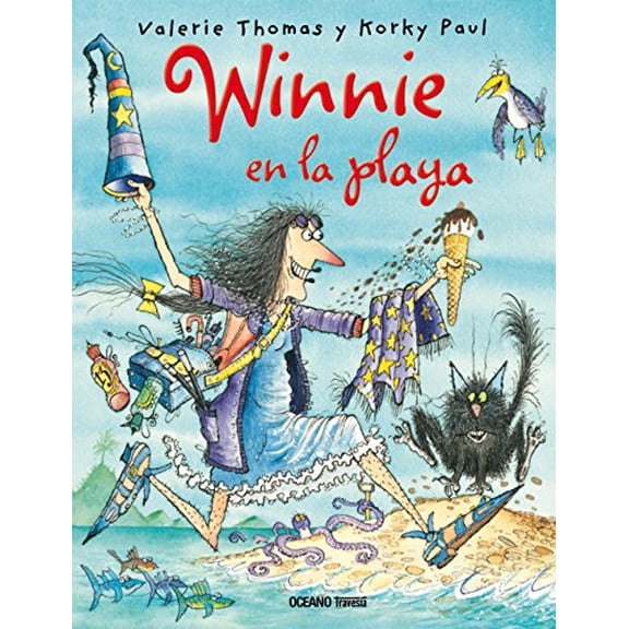 Pre-Owned Winnie en la playa/ Winnie in the Beach (Winnie the Witch) (Spanish Edition), 9788449433993, 8449433991, Hardcover,
