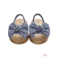 thumbnail image 3 of Eliza-Sandalias Con Nudo De Lazo Para Bebés , Zapatos De Patchwork Planos Casuales De Suela Suave Princesa, 3 of 4
