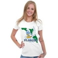 thumbnail image 4 of Florida FL Surf Beach Sunshine Smurf Women's T Shirt Ladies Tee Brisco Brands S, 4 of 5