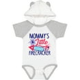 thumbnail image 3 of Inktastic Mommys Little Firecracker with Rocket and Fireworks Boys or Girls Baby Bodysuit, 3 of 5