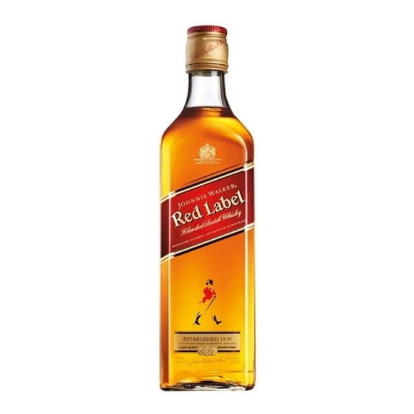Pack de 5 Whisky Jhonnie Walker Red Label 700ml