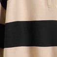 thumbnail image 5 of ICHUANYI Clearance Fashion Woman Causal Turndown Callor Printing Blouse Sleeve T-Shirt Button Tops(Beige, XL) ICHUANYI WER2023081201785, 5 of 5
