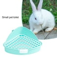thumbnail image 2 of Zeranth Pet Toilet,Small Animal Toilet,Hollowed-out Triangular Area Litter Box Easy to Clean Pet Supply 1Pc, 2 of 7