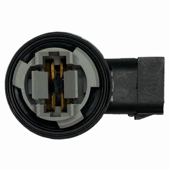 JISADER 2xBrake Tail Light Lamp Bulb Socket 68226719AA for Dodge Attachment Black 2 Pcs