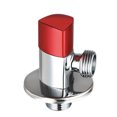 thumbnail image 2 of Válvu de Ángulo de tón G1 / 2 Conector de Adaptador de Válvu de Esquina de de Calentador de Agua de Inodoro Triángulo rojo Sunnimix Válvula de triángulo de agua fría, 2 of 7