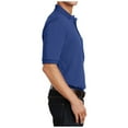 thumbnail image 2 of Yellow Rooster Mens Heavyweight Cotton Pique Polo with Pocket Royal 2XL, 2 of 4