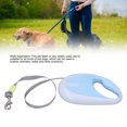 thumbnail image 3 of Retractable Dog Leash, Portable Pet Walking Leash With Anti Slip Handle, Durable ABS Automatic Telescopic Tractor Dog Tape For Small And Medium Sized Dogs, One Handed Brake, 3 of 8