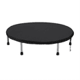 thumbnail image 1 of Housse de Trampoline Mini Imperméable Protection Entraînement Physique Housses Rondes pour Trampoline Intérieur Extérieur Jardin Rebondisseur 102x11cm, 1 x Housse de Trampoline Mini, Noir, 1 of 6