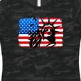 thumbnail image 4 of Inktastic Liberty Flag Women's T-Shirt, 4 of 5