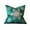 Green, variant on Christmas Snowflakes Throw Pillow Cover Cushion Cover With Invisible Zipper Closure One Pillow Cover No Pillow Insert