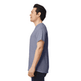 thumbnail image 4 of Gildan Men's Short Sleeve T-Shirt, DryBlend Crewneck Tee Adult Everyday Wear Shirts Heather Navy Color Single Pack, Size M, 4 of 5