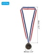 thumbnail image 2 of Uxcell Blank Award Medals, 10 Pack Bronze Award Medal with Neck Ribbon, Make Your Medals Kit, 2 of 7