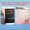 thumbnail image 6 of MoodClue Liquid Chalk Markers, 6 Neon Colors, Reversible Tips, Easy-Clean Wet or Dry Erase, Non-Toxic, 6 of 12