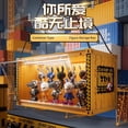 thumbnail image 2 of Cool Blind Box Storage Box Display Sound-activated Lamp Container Rack Cabinet PP Material Bubble Mat Doll Display Box, 2 of 5