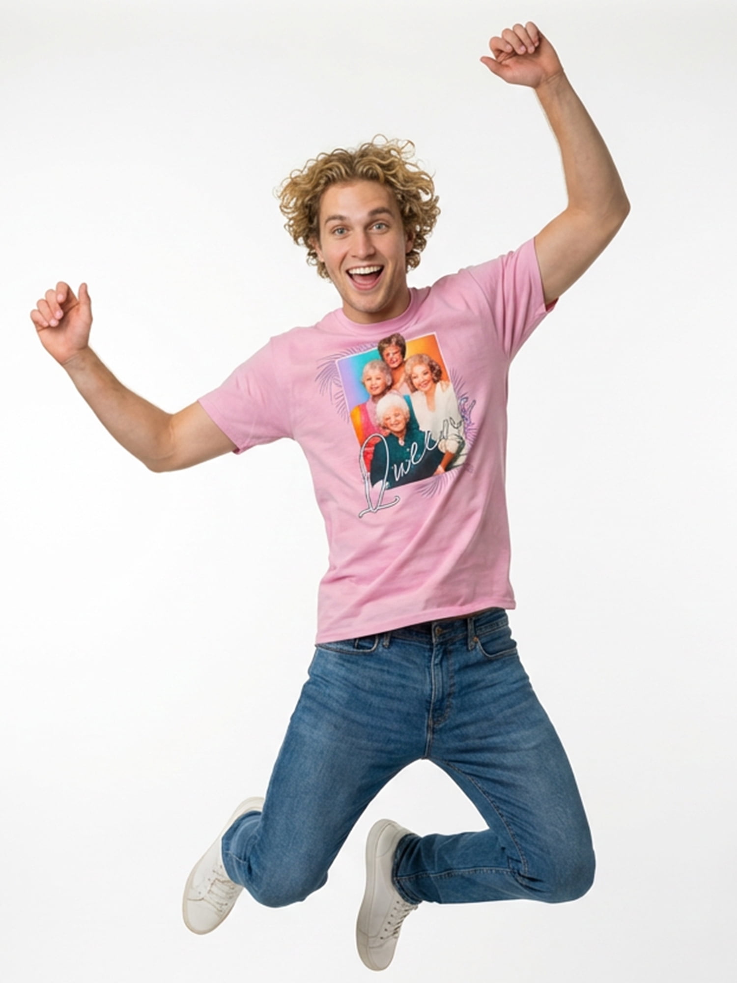 The Golden Girls, Men's & Big Men's Pride Graphic Tee, Queens, Sizes S-3XL