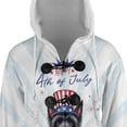thumbnail image 4 of Happy 4th of July Patriotic Scottish Terrier Marching Band Uniform Balloons Fireworks All Over Print 3D Hooded Duffle Toggle Coat Scottie Dog Lover Gifts - 13009, 4 of 6