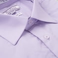 thumbnail image 2 of Stefano Men's 501ST Classic Fit Solid Dress Shirt - Lavender - 17.5 6-7, 2 of 2