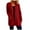 Wine, variant on aidice Long Cardigans for Women Winter Loose Button up Long Sleeve Texture Fall Sweaters Tops Pockets