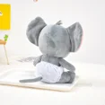 thumbnail image 4 of Original 18cm Tuffy Doll Tom and Jerry Plush Toys Cute Tom Cat Throw Pillow Doll Tefie Mouse Action Cartoon Doll, 4 of 5
