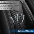 thumbnail image 6 of Car Seat Cover Fit for Ford Bronco Sport 2021-2025, 5 Seat Breathable Leatherette Seat Protectors for EcoSport Edge Fiesta C-Max Energi Black, 6 of 11