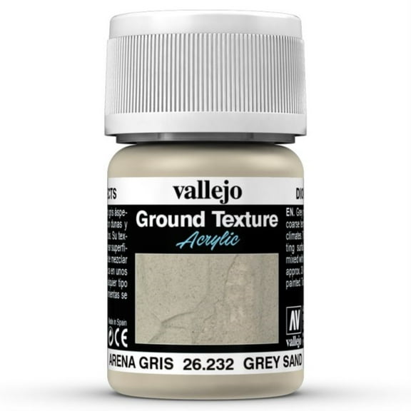 Acrylicos Vallejo VJP26232 30 ml Diorama Effects Ground Gray Sandy Paste Paint
