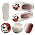 thumbnail image 4 of Pantuflas Con Punta Cerrada Felpa Calabaza Halloween Lindas Antideslizantes para El Invierno, 4 of 9