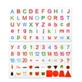 thumbnail image 1 of Alfabeto magnético para niños, juguetes para aprender letras y palabras, imanes para niños pequeños para pegatinas de refrigerador para estudiantes, 1 of 5