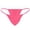 Hot Pink, variant on HUPOM Mens Underwear Boxer Briefs Male Thongs Medium waist Comfort Waist Solid Bikini White One Size