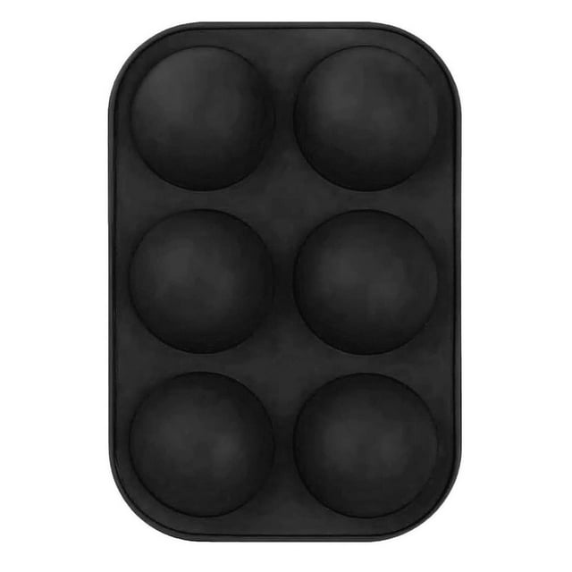 Moule à Gâteau en Silicone pour Bricolage Désert Demi-Boule Bombe de Cacao Demi-Sphère Forme Ronde Moule à Chocolat Coloré